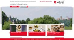 Desktop Screenshot of malteser-heilbronn.de