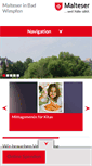 Mobile Screenshot of malteser-heilbronn.de
